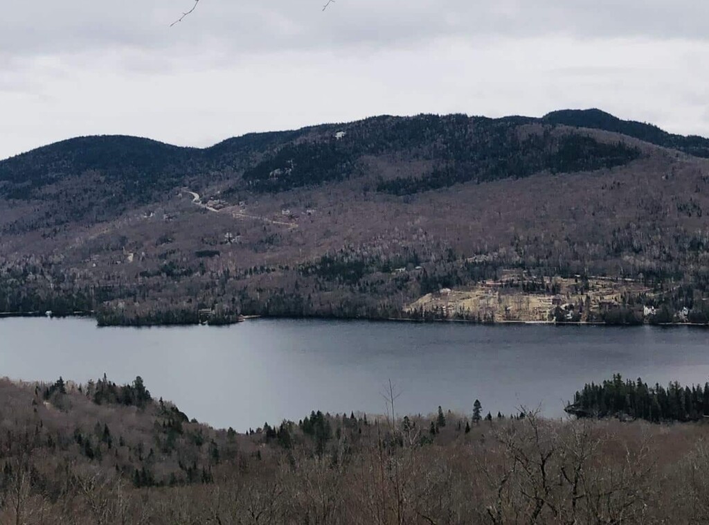 Aperçu de la montagne Noire, à Saint-Donat, dans Lanaudière.