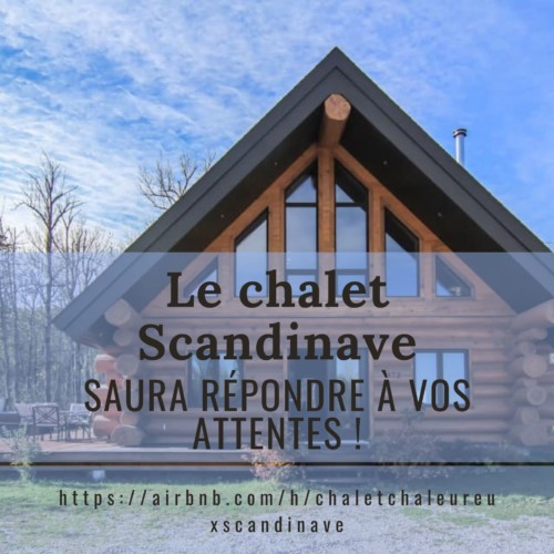 Chalet a louer Chalet Scandinave au Saguenay--Lac-Saint-Jean