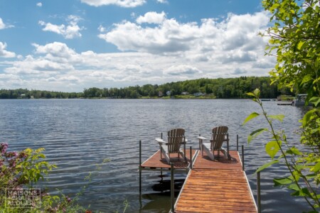 Chalet a louer en estrie Au Versant de la Baie
