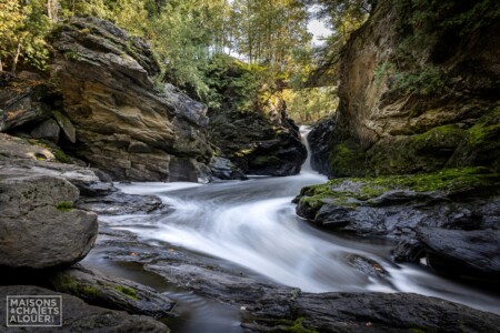 Chalet a louer estrie Le Paradis de la Chute Secrète