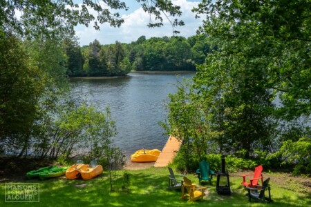 Chalet à louer Estrie La Maison du Lac