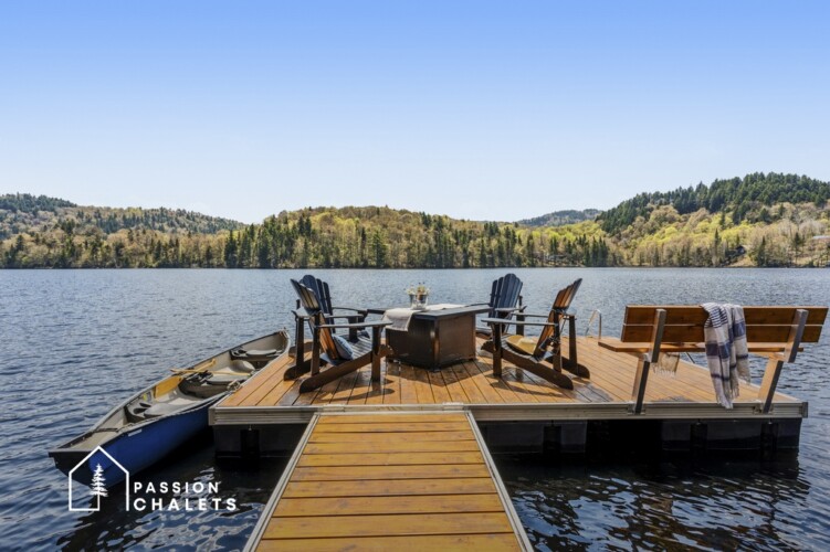 Chalet a louer en Mauricie L'Agora du Lac