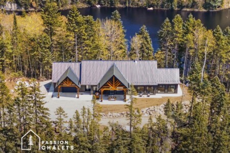 Chalet a louer Mauricie L’AGORA DU LAC