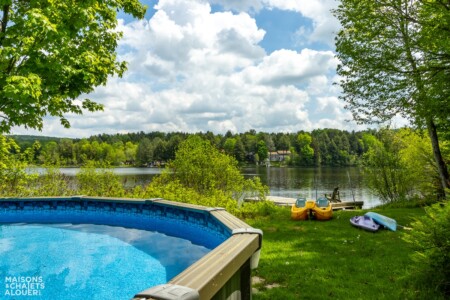 Chalet a louer estrie Au Bout du Lac