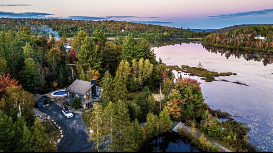 Chalet a louer Lanaudiere O paisible