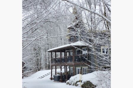 Chalet a louer estrie Le Rustik Owl's Head