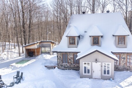 Chalet a louer estrie Le Chalet Agapê
