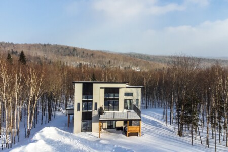 Chalet a louer en Estrie Le Chalet Onyx