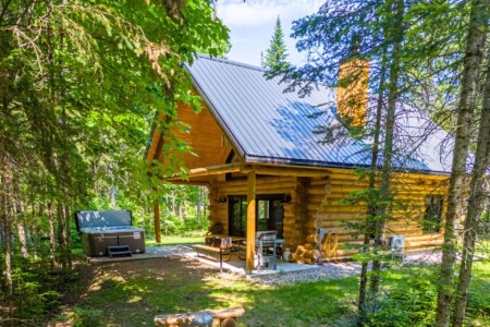 Chalet a louer région de québec Chalet le Charpentier