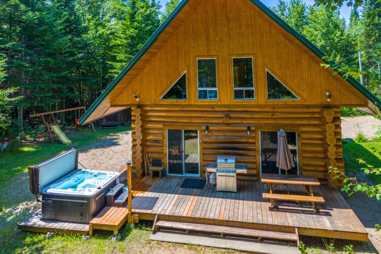 Chalet a louer région de québec Chalet le Loup Blanc