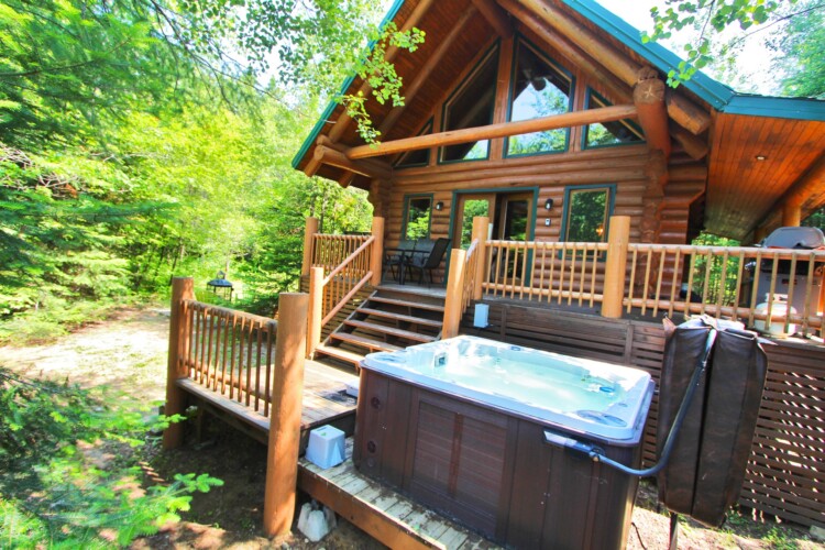Chalet a louer région de québec Chalet le Mythique