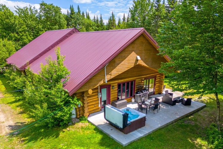 Chalet à louer région de Québec Chalet la Planque