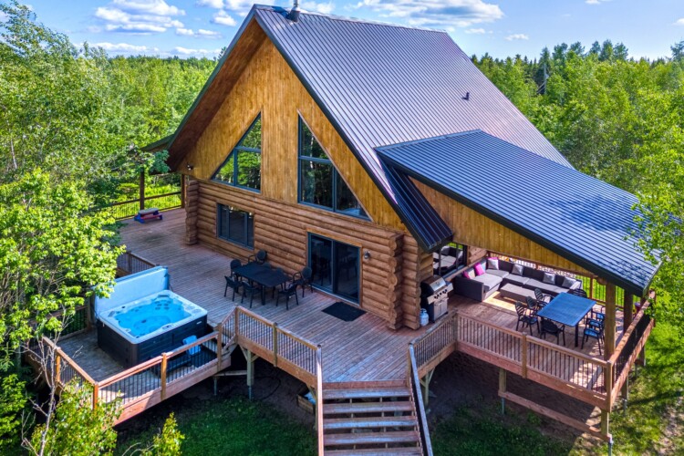 Chalet à louer région de Québec Chalet les Perséides