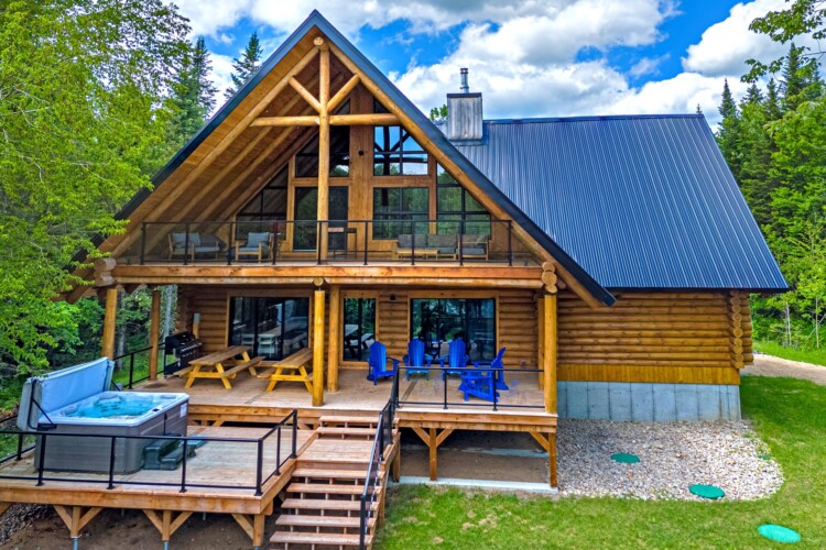 Chalet à louer région de Québec Chalet le Tomahawk
