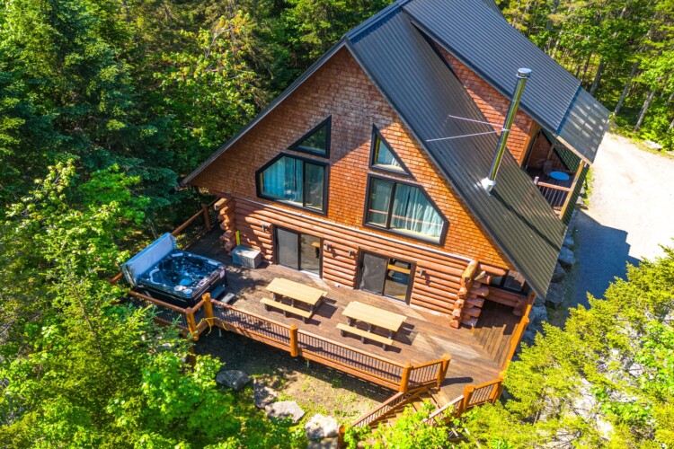 Chalet à louer région de Québec Chalet le Calumet