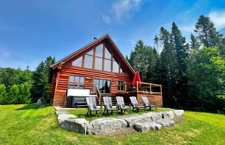 Chalet à louer région de Québec Chalet le Carcajou