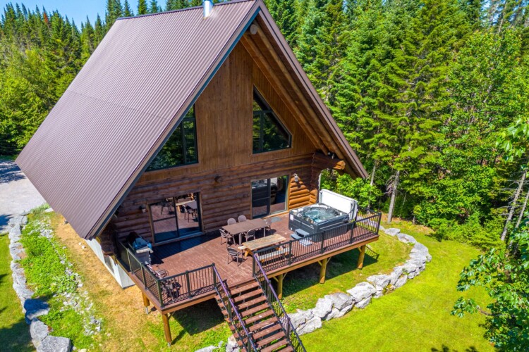 Chalet à louer région de Québec Chalet le Draveur