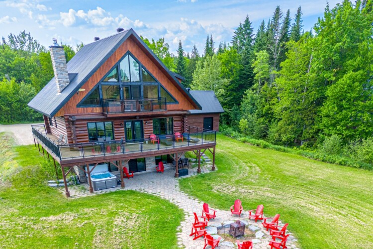Chalet à louer région de Québec Chalet la Chasse-Galerie