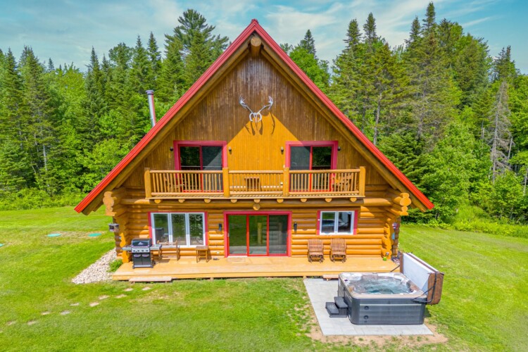 Chalet à louer région de Québec Chalet le Bâtisseur