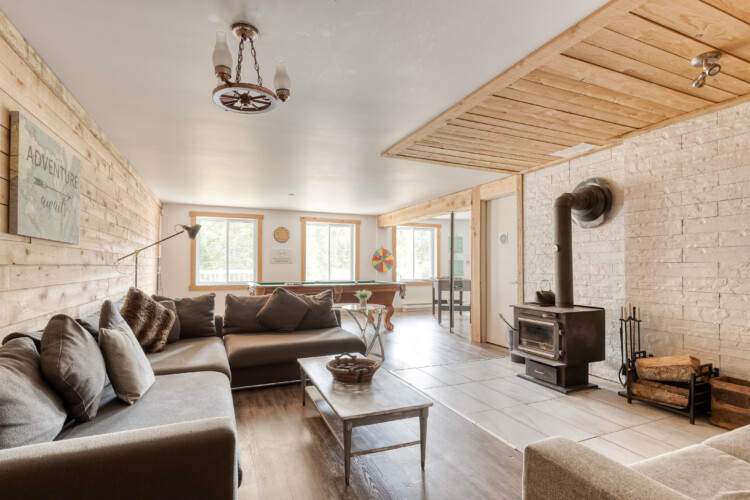 Chalet à louer Mauricie Chalet du Loup