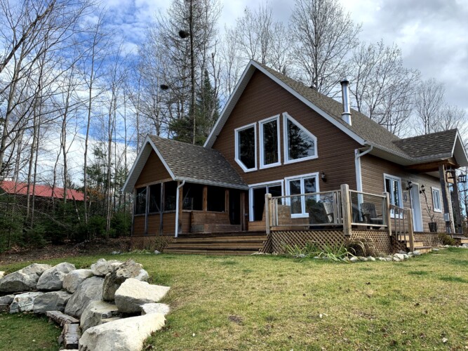 Chalet a louer lanaudiere chalet la grosse paix