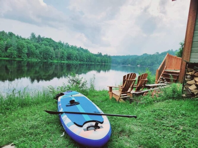 Chalet à louer Mauricie L'Apéro des Chutes