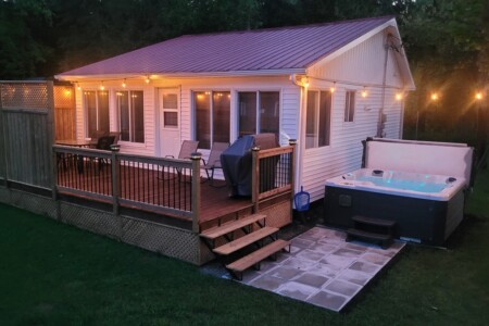 Chalet à louer Estrie Au Pignon Rouge