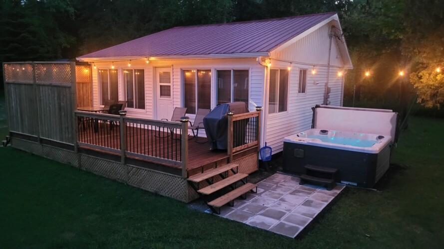 Chalet à louer Estrie Au Pignon Rouge