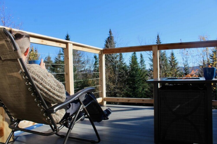 Chalet a louer estrie Le Chalet Lao