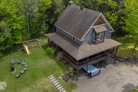 Chalet a louer estrie Le Rustik Owl's Head